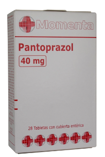 PANTOPRAZOL 40 mg X 28 TABLETAS MOMENTA