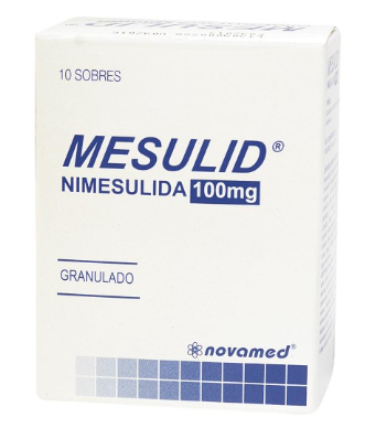 MESULID 100 mg X 10 SOBRES