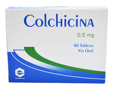 COLCHICINA 0,5 mg CAJA X 40 TABLETAS EXPOFARMA