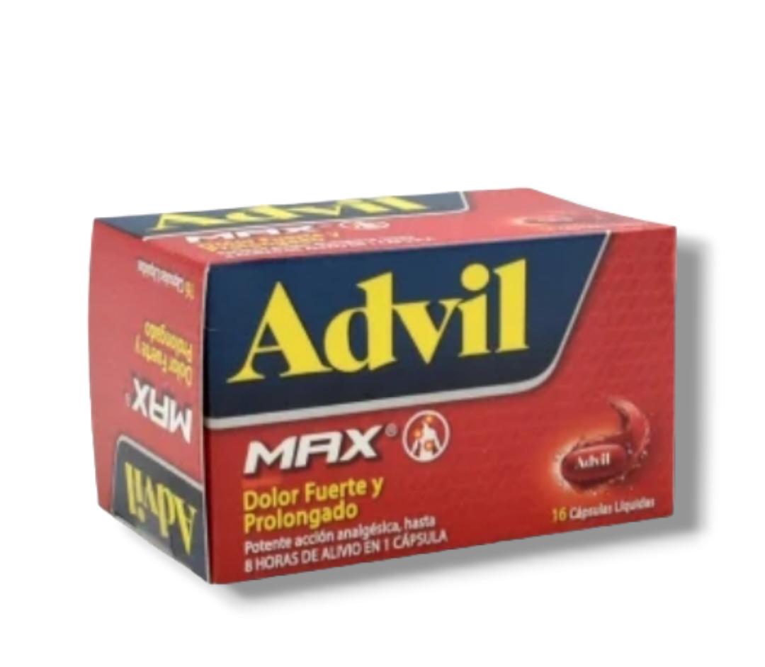 ADVIL MAX X 16 CAPSULAS