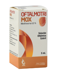 MOXIFLOXACINO 0,5% SOLUCION OFTALMICA X 5 ml