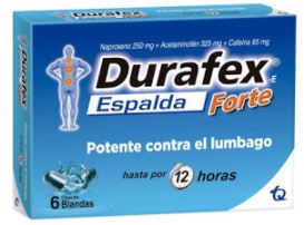 DURAFEX ESPALDA FORTE X 6 CÀPSULAS BLANDAS