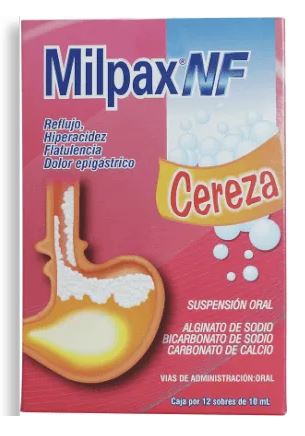 MILPAX NF SUSPENCIÒN ORAL SOBRE X 10 ml SABOR A CEREZA