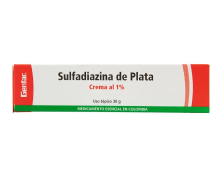 SULFADIAZINA DE PLATA CREMA X 30 g GENFAR