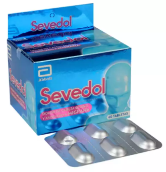 SEVEDOL X 6 TABLETAS