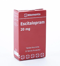 Escitalopram 20 mg x 30 tabletas momenta