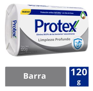 JABON PROTEX LIMPIEZA PROFUNDA X 120 g