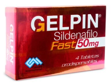 GELPIN FAST 50 mg  CAJA X 4 TABLETAS