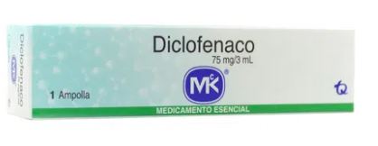 DICLOFENACO 75 mg AMPOLLA X 3 ml (MK)