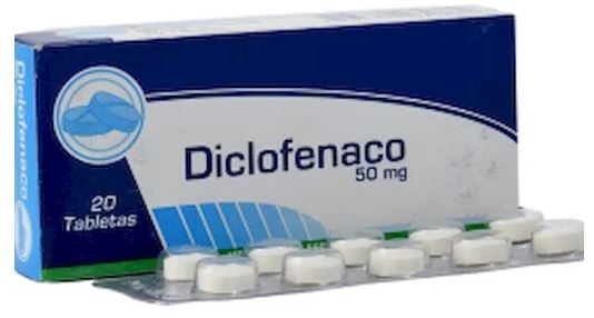 DICLOFENACO 50 mg X 20 TABLETAS (COASPHARMA)