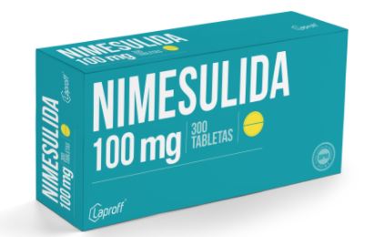 NIMESULIDA 100 mg X 10 TABLETAS (LAPROFF)