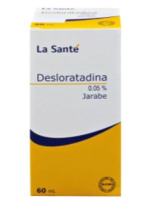 DESLORATADINA 2.5 MG JARABE X 60 ml (LA SANTÉ)