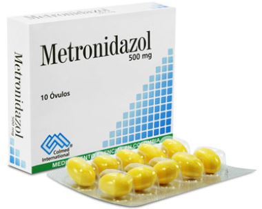 METRONIDAZOL 500 mg X 10 ÓVULOS (COLMED)