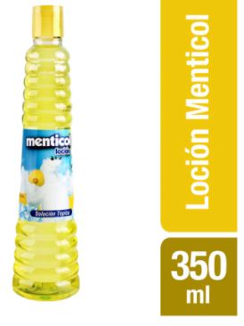 MENTICOL AMARRILLO LOCIÓN  X 350 ml