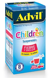 ADVIL CHILDREN SUSPENSIÓN X 60 ml SABOR A FRUTAS