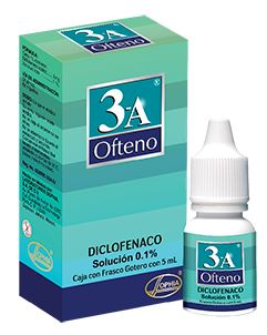 3-A OFTENO 0,1% SOLUCIÓN OFTALMICA X 50 ml