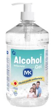ALCOHOL GEL ANTIBACTERIAL X 1 LITRO (MK)
