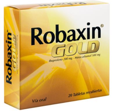 ROBAXIN GOLD TABLETAS X UNIDAD