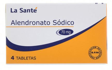 ALENDRONATO 70 mg X 4 TABLETAS  (LA SANTE)