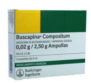 BUSCAPINA COMPUESTA AMPOLLA X 5 ml