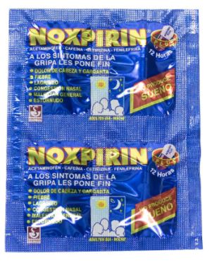 NOXPIRIN PLUS X 4 CÁPSULAS