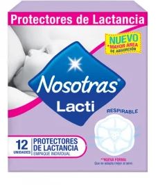 PROTECTORES DE LACTANCIA X 12 UNIDADES (NOSOTRAS)