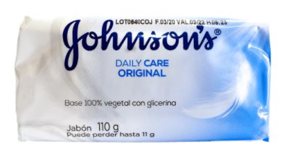 JABON JOHNSON ADULTO ORIGINAL X 110 g