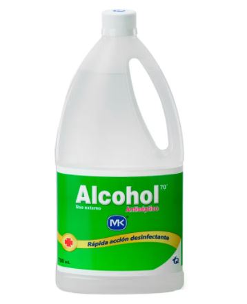ALCOHOL ANTISÉPTICO X 700 ml MK