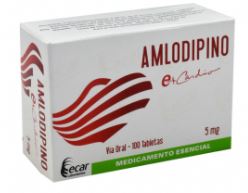 AMLODIPINO 5 mg  X10 TAB (ECAR)