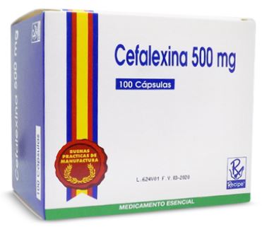 CEFALEXINA 500 mg x 10 CÁPSULAS (RECIPE)