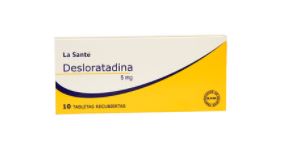 DESLORATADINA 5 mg X 10 TABLETAS (LA SANTE)