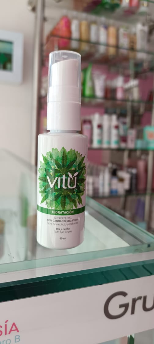 SERUM FACIAL CON CANNABIS VITU