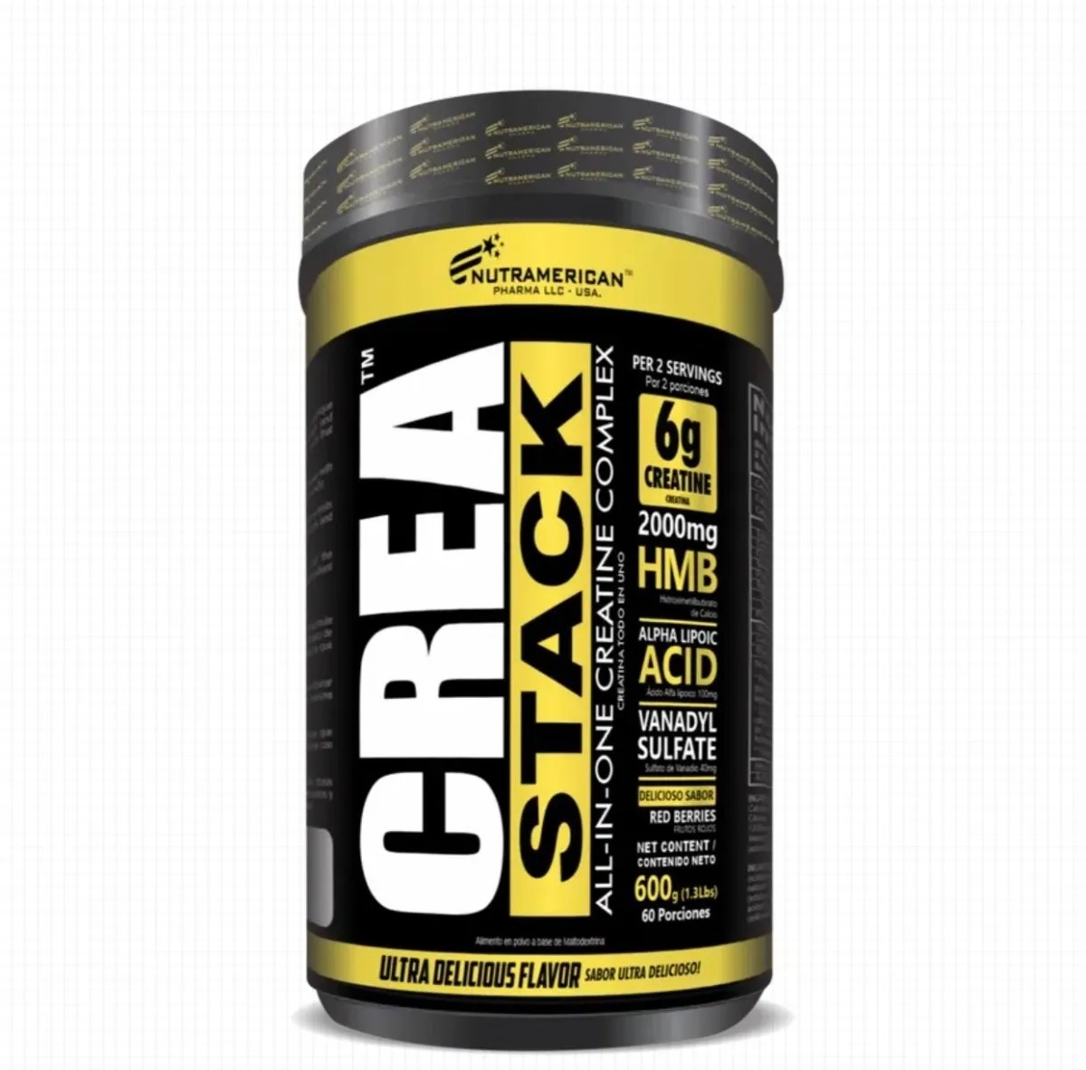 CREA STACK - NUTRAMERICAN PHARMA (MEGAPLEX)