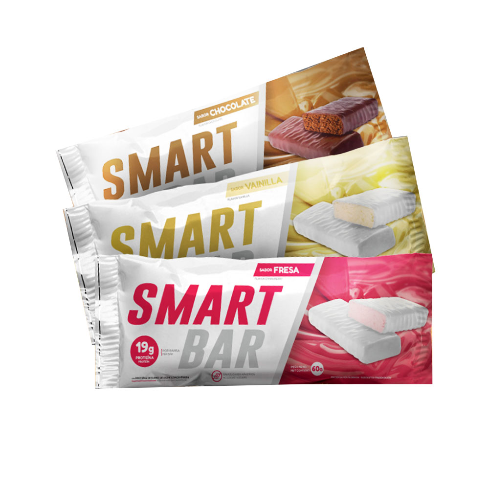 SMARTBAR PROTEIN CAJA 12 BARRAS – SMART NUTRITION