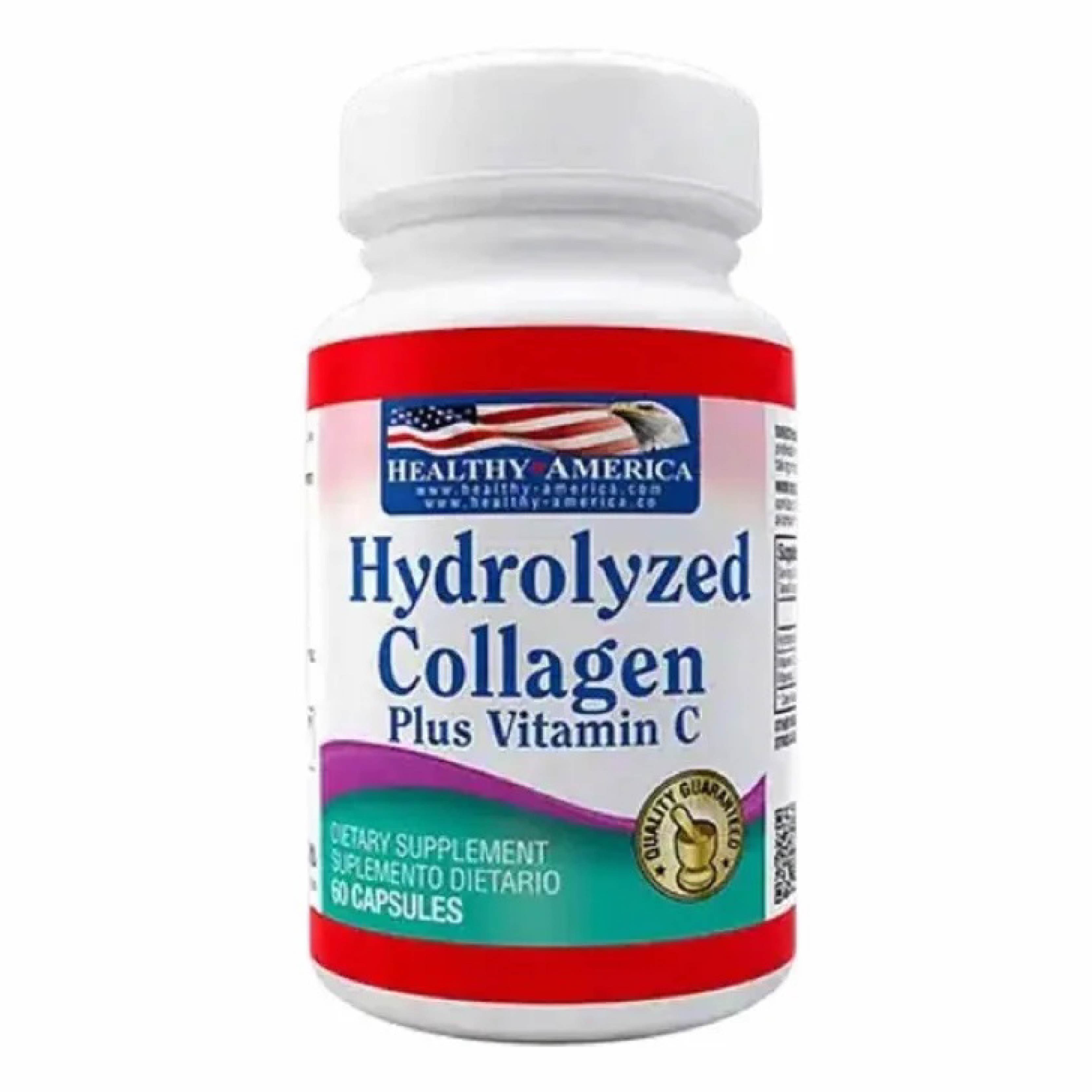 HYDROLYZED COLLAGEN 1500MG PLUS VIT C 60 CAPSULES