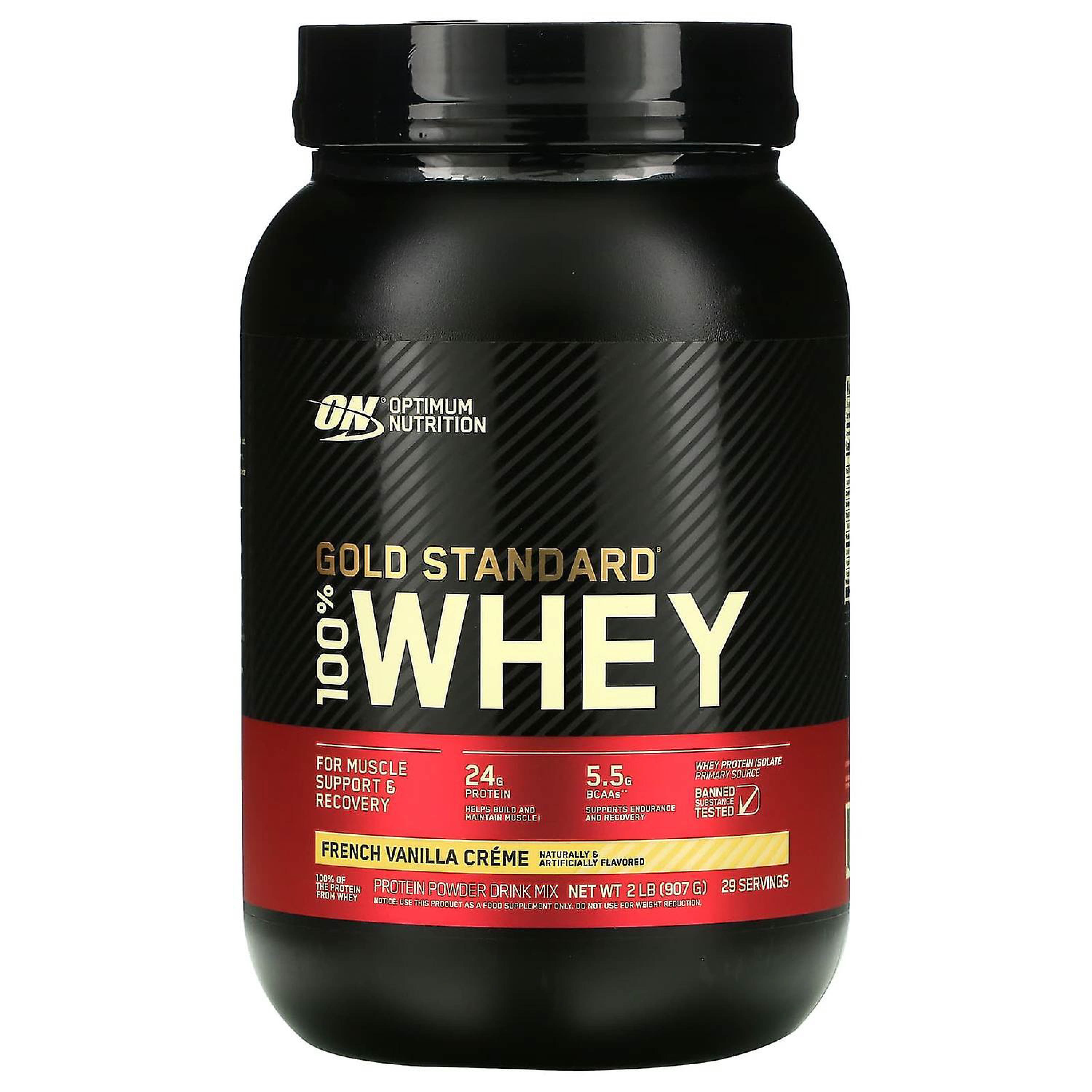 WHEY GOLD STANDARD 2 LIBRAS FRENCH VAINILLA CREME – OPTIMUM NUTRITION