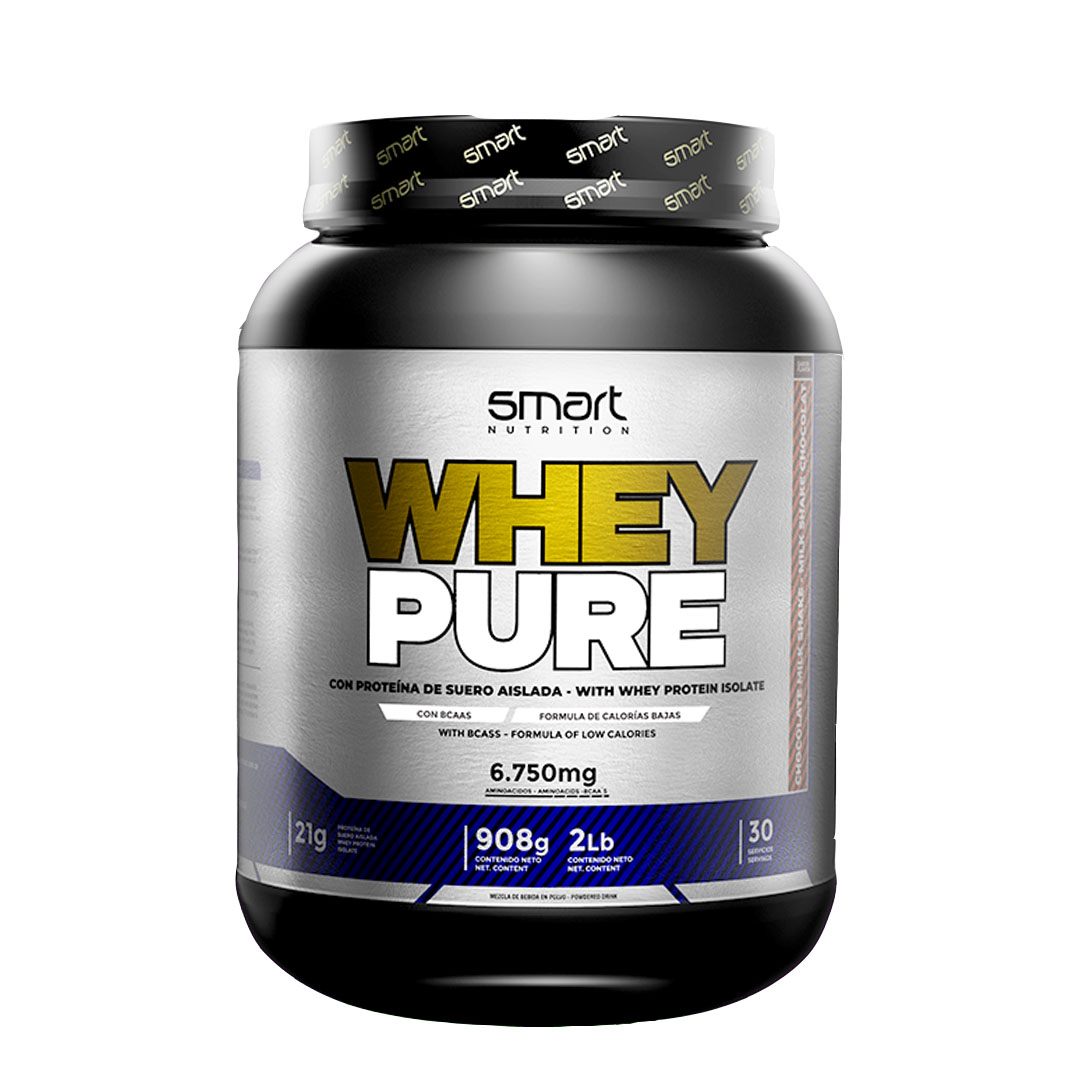 WHEY PURE 2 LIBRAS (908 GR) CHOCOLATE – SMART NUTRITION