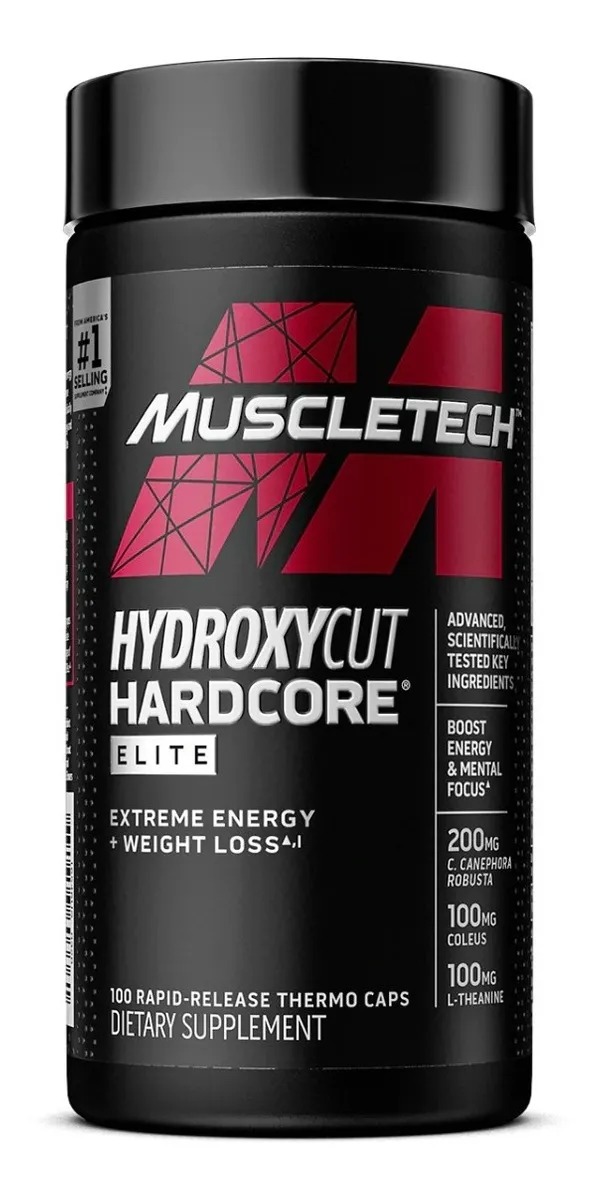 HYDROXYCUT HARDCORE ELITE 100 CAPSULAS – MUSCLETECH