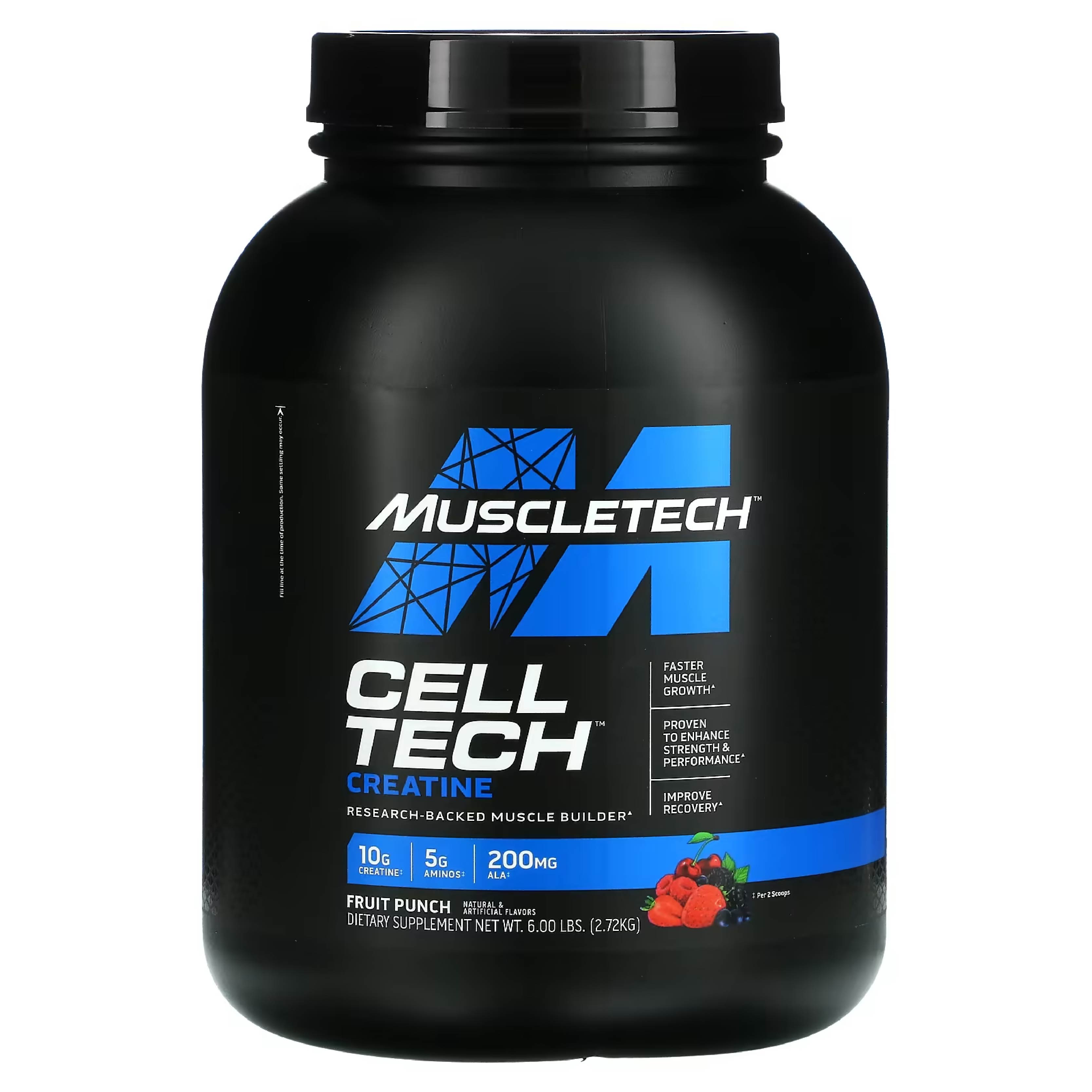 CELL TECH 6 LIBRAS FRUIT PUNCH – MUSCLETECH