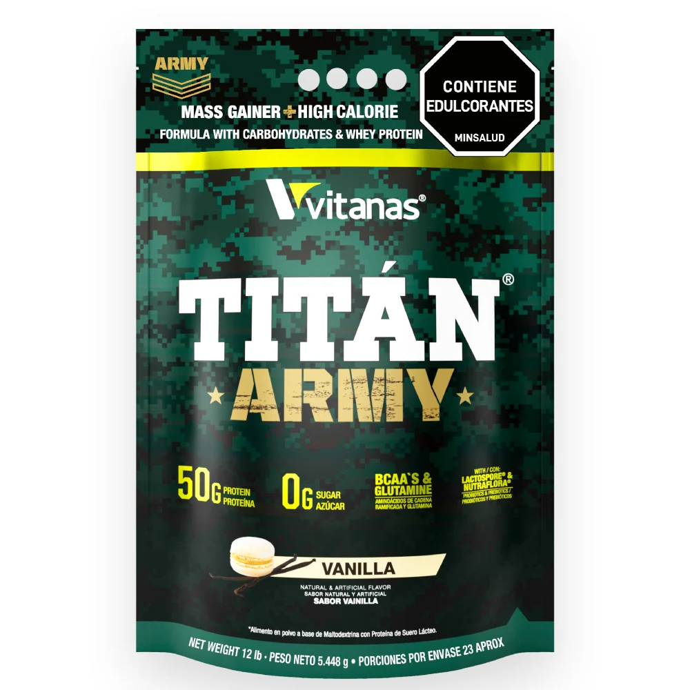 TITAN ARMY 5 LIBRAS VAINILLA - VITANAS