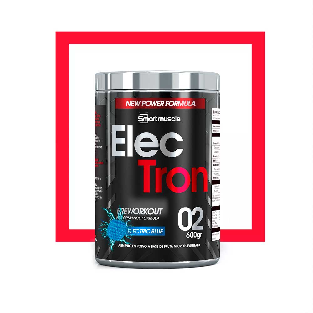 ELECTRON PREWORKOUT 600 GRS ELECTRI BLUE  – SMARTMUSCLE