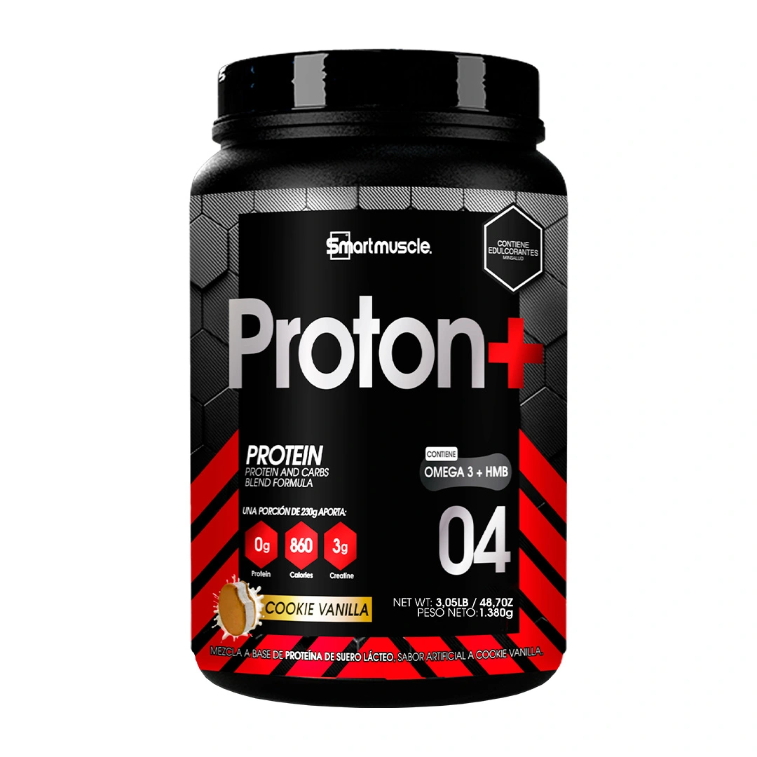 PROTON+ GAINER 3 LIBRAS COOKIE VAINILLA – SMARTMUSCLE