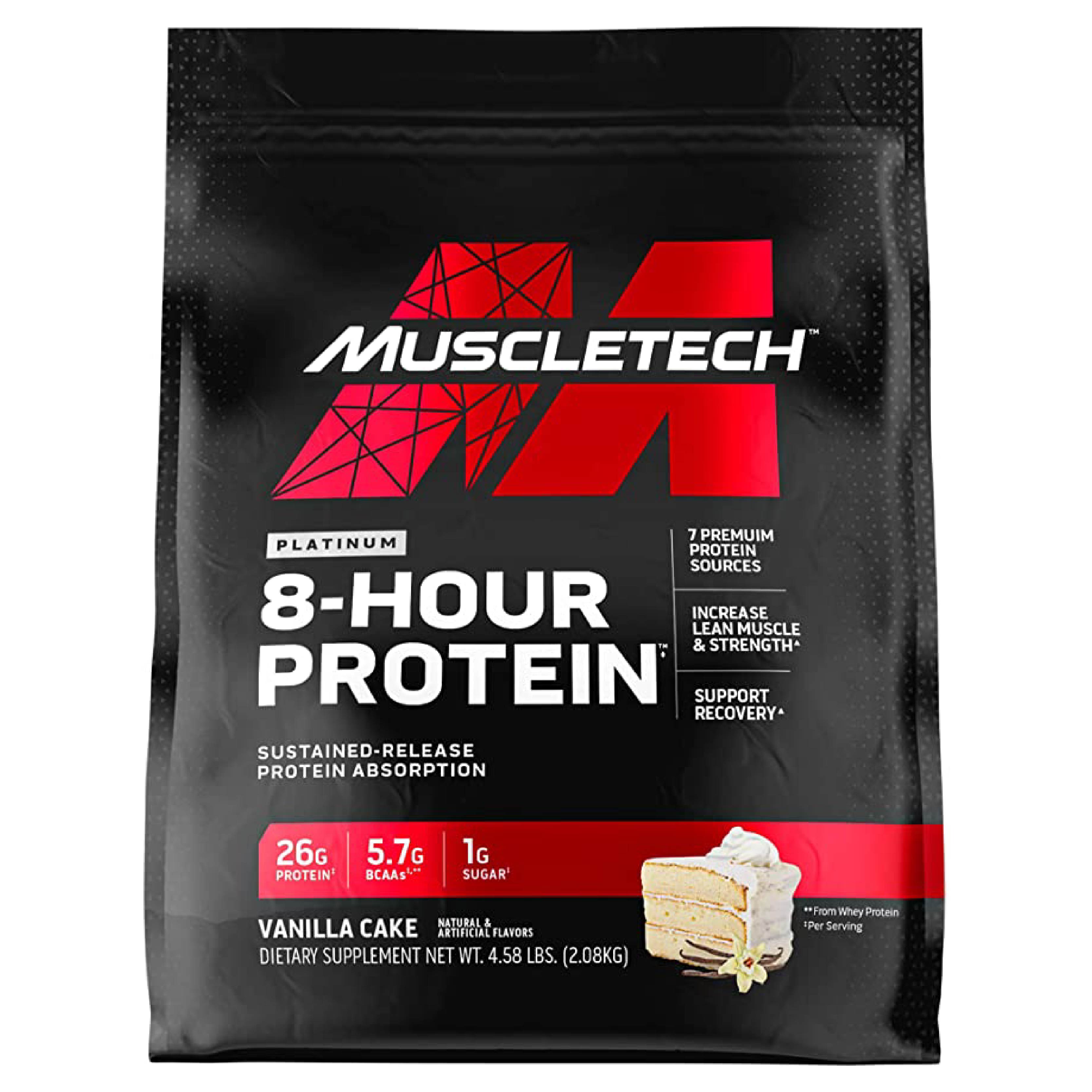 PLATINUM PHASE 8 HOUR PROTEIN 4.6 LIBRAS VAINILLA CAKE – MUSCLETECH