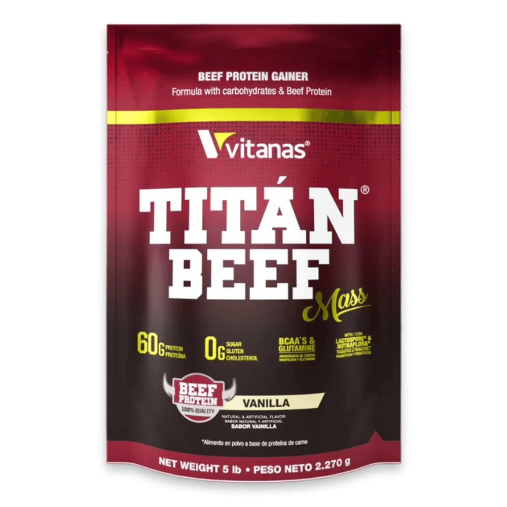 TITAN BEEF MASS 5 LIBRAS VAINILLA – VITANAS