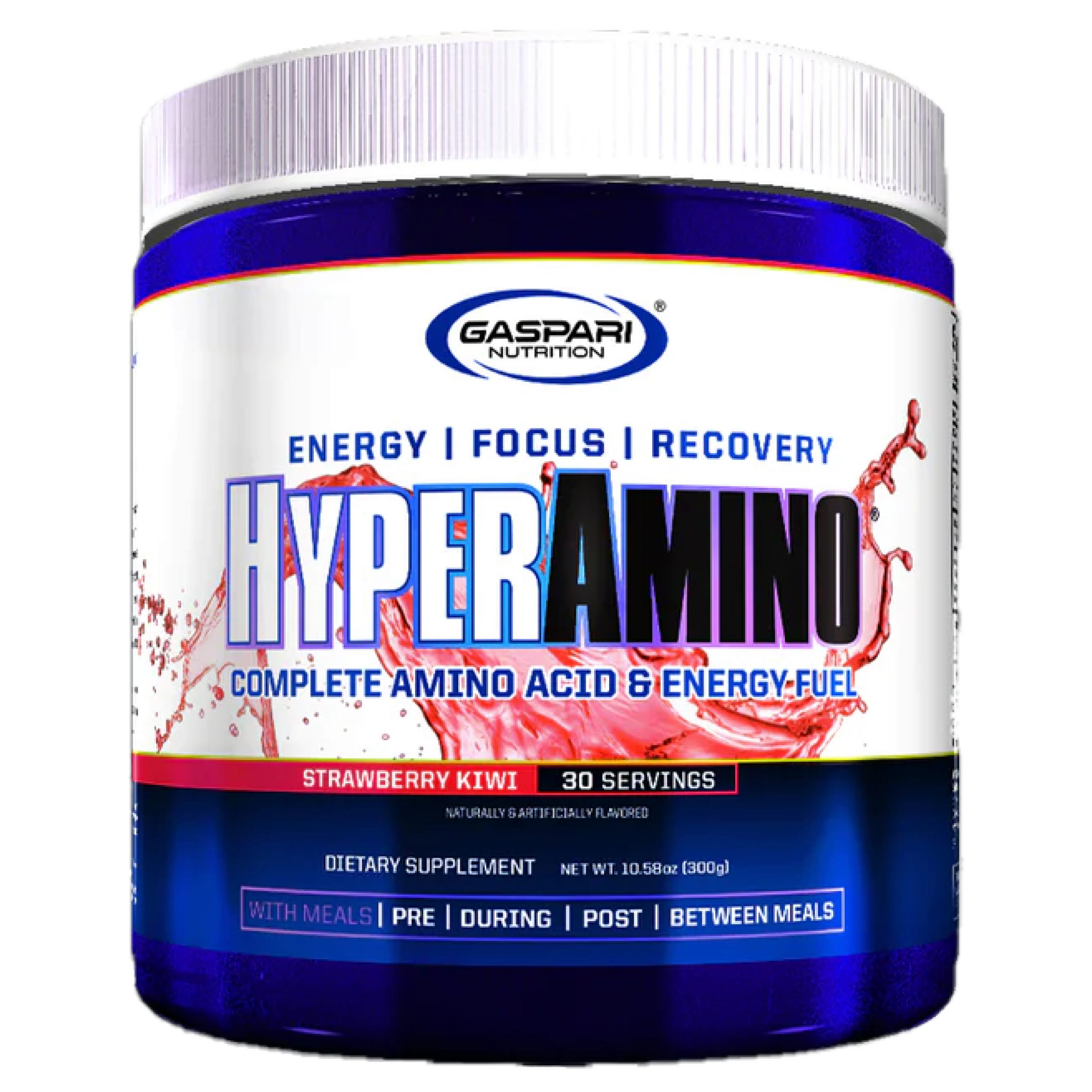 HYPERAMINO 30 SERVICIOS STRAWBERRY KIWI - GASPARI NUTRITION