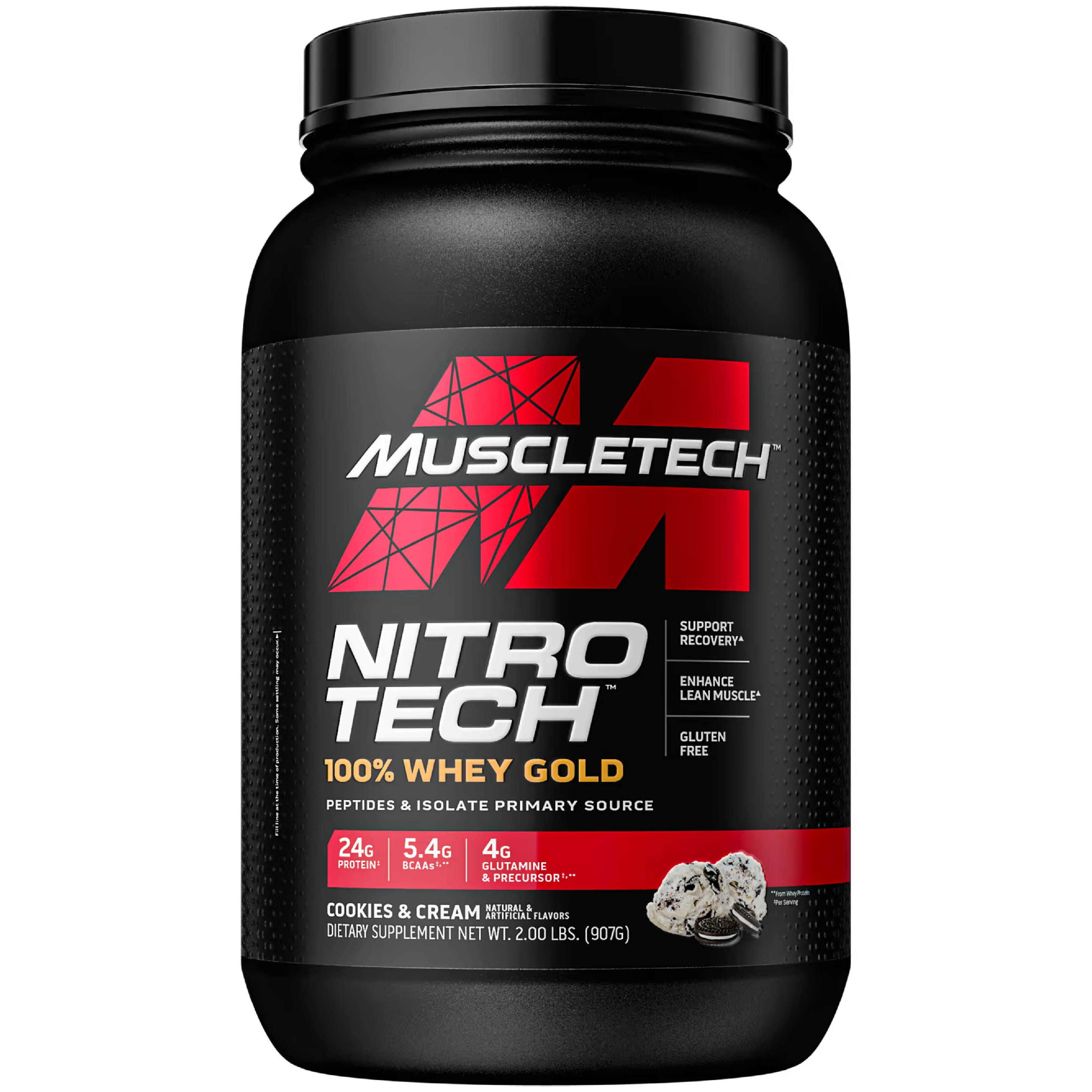 NITRO TECH WHEY GOLD 2 LIBRAS COOKIES AND CREAM – MUSCLETECH