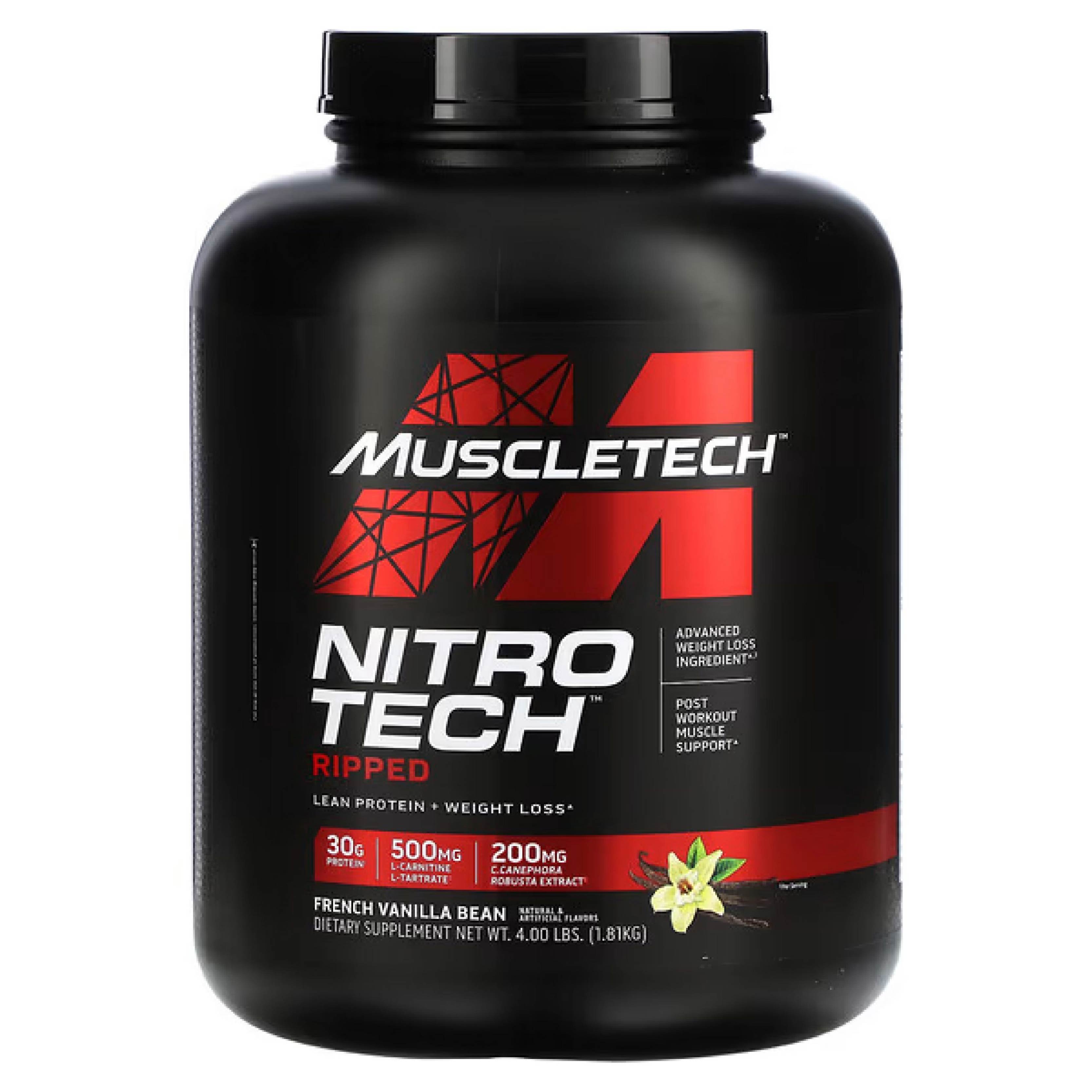 NITRO TECH RIPPED 4 LIBRAS VAINILLA – MUSCLETECH