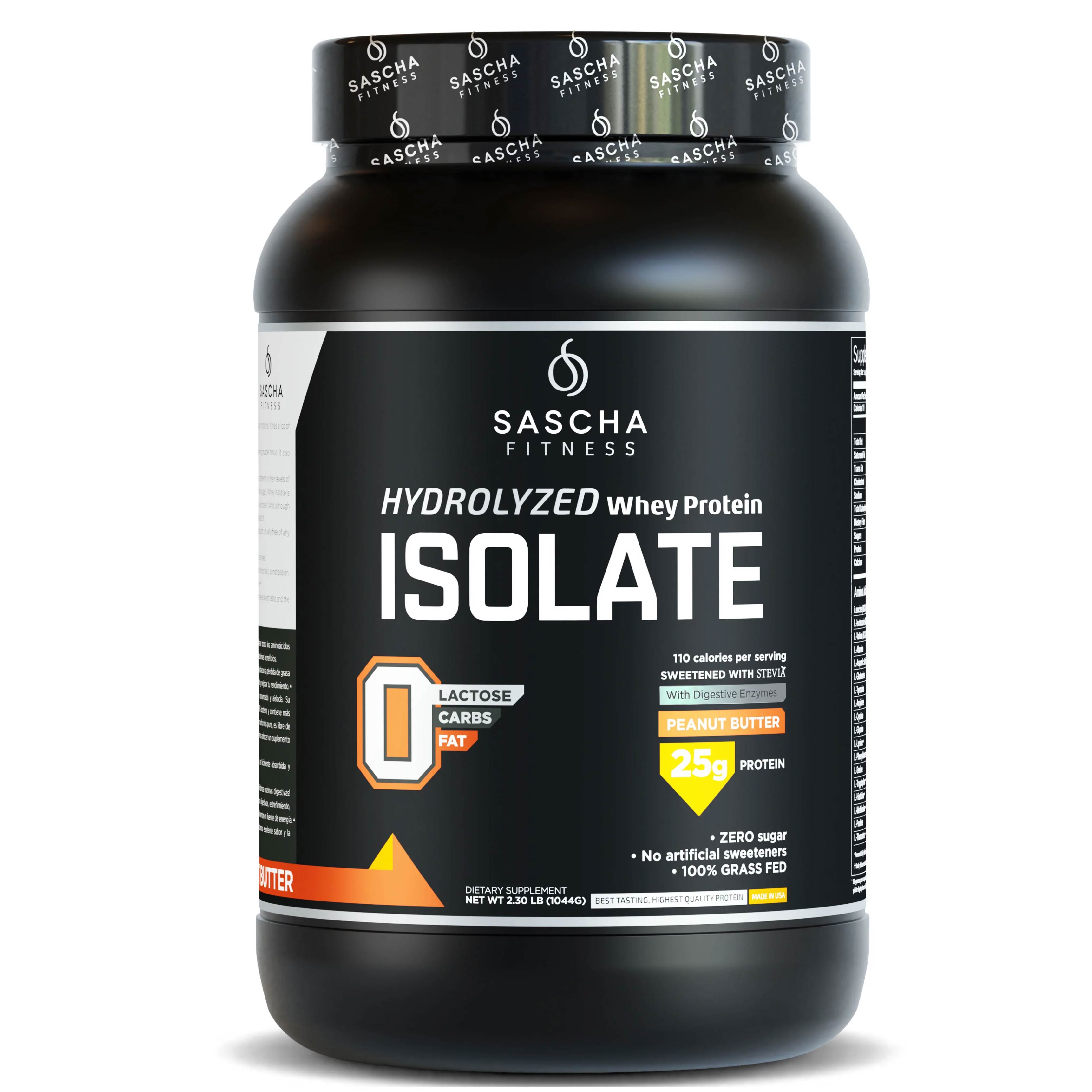 ISOLATE 2 LIBRAS PEANUT BUTTER – SASCHA FINESS