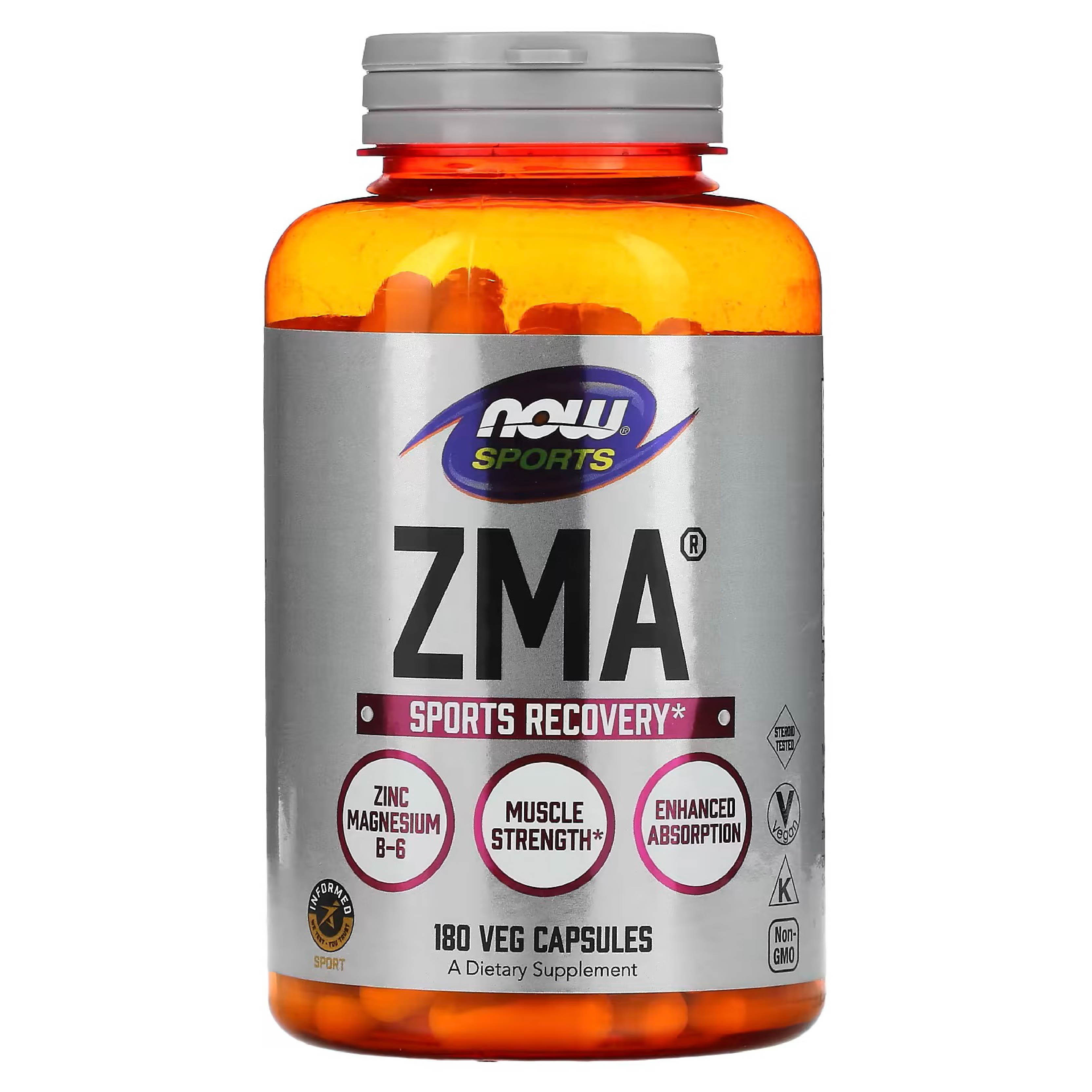 ZMA 180 CAPSULAS – NOW