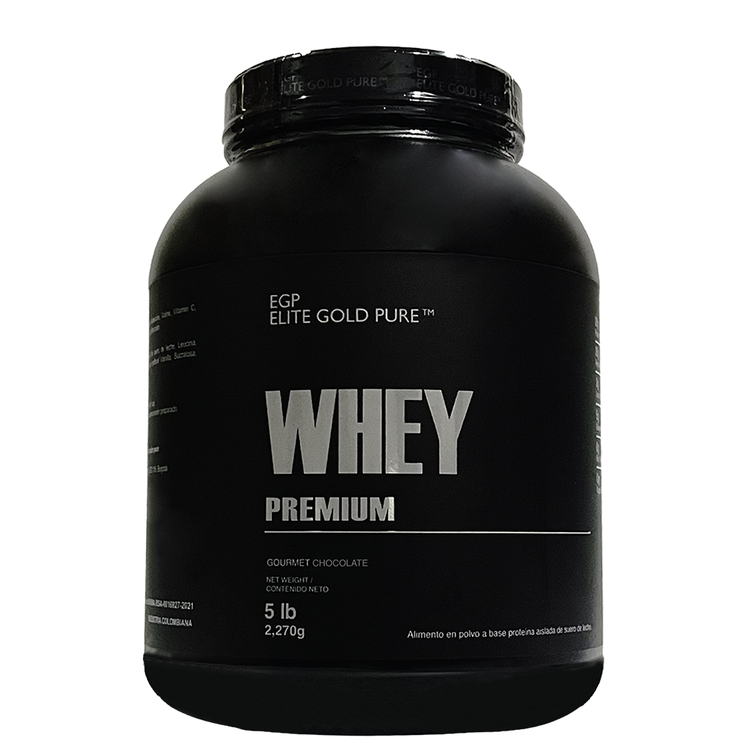 WHEY PREMIUM 5 LIBRAS CHOCOLATE GOURMET – EGP ELITE GOLD PURE